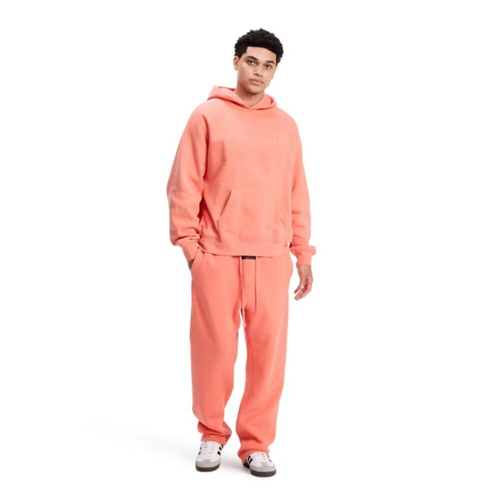 (XS) $189 NWT Fear‎ of God Essentials Relaxed Sweatpant Coral